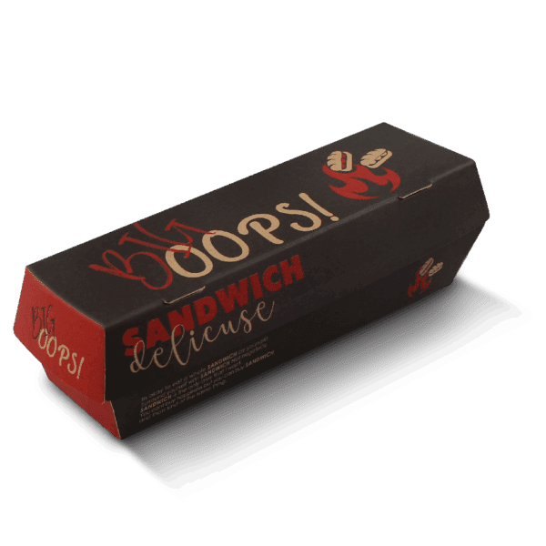 جعبه ساندویچ صدفی مدل BigOops