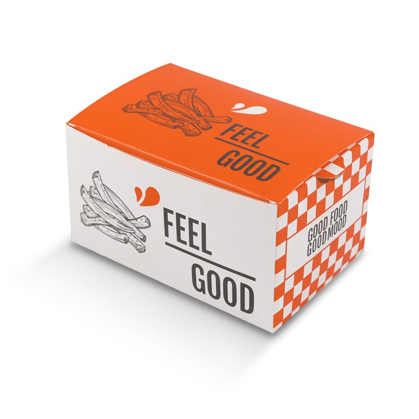 جعبه سیب درب از بالا لاگ باتوم