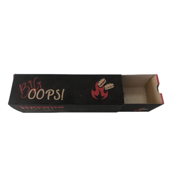 جعبه ساندویچ هات‌داگ کشویی مدل BigOops