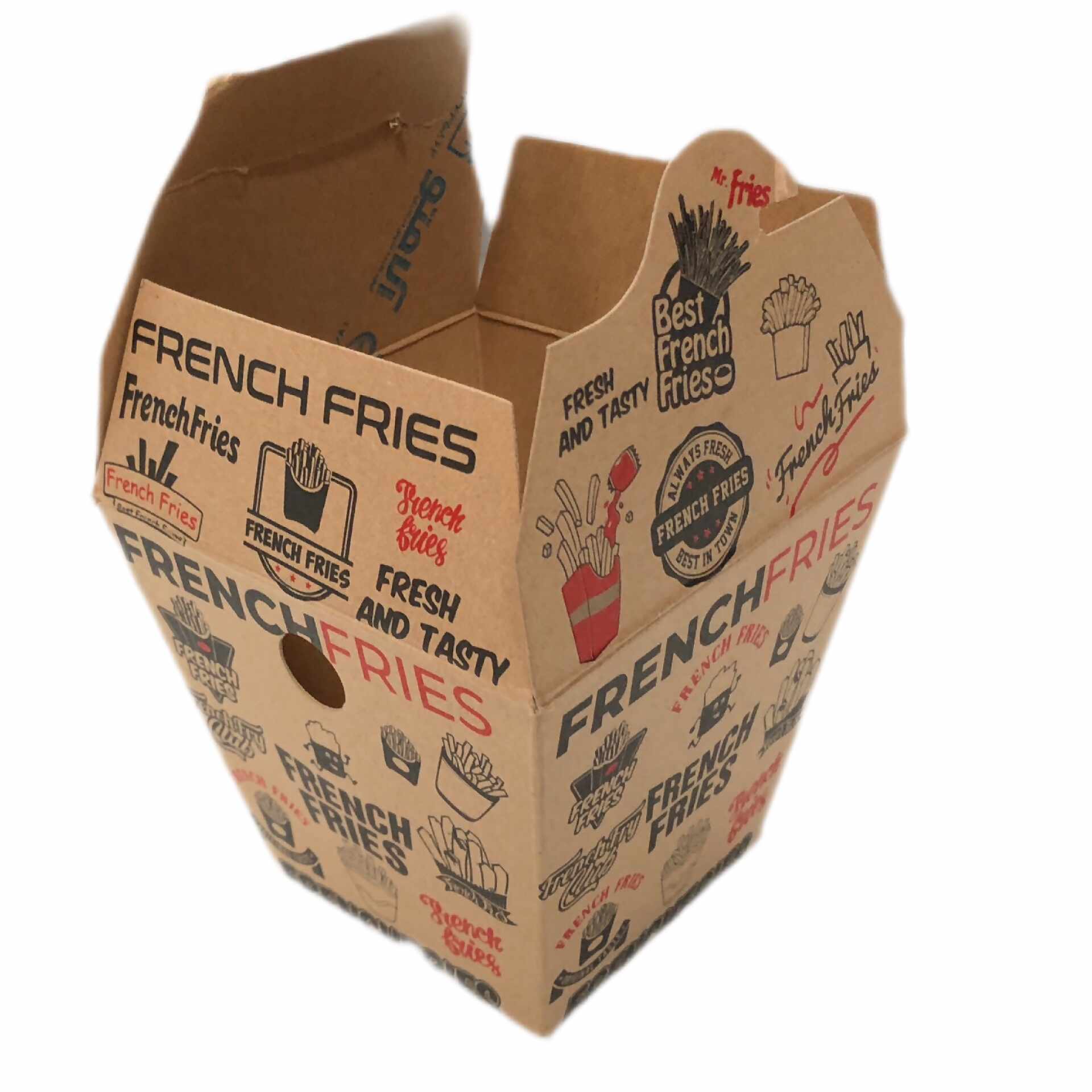 جعبه سیب مخروطی کرافت