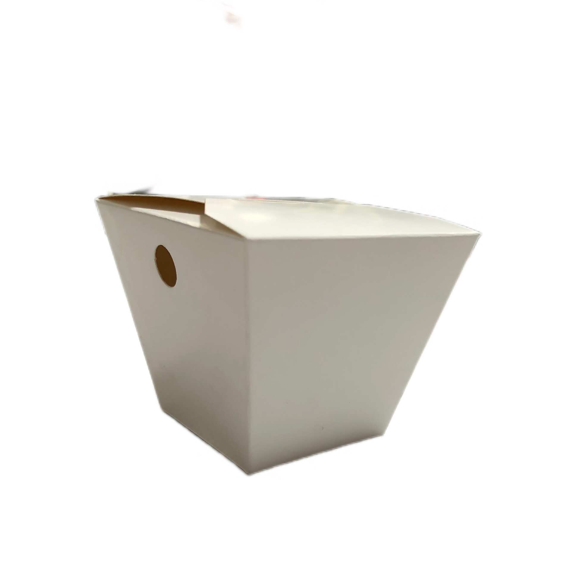 جعبه سیب مخروطی سفید