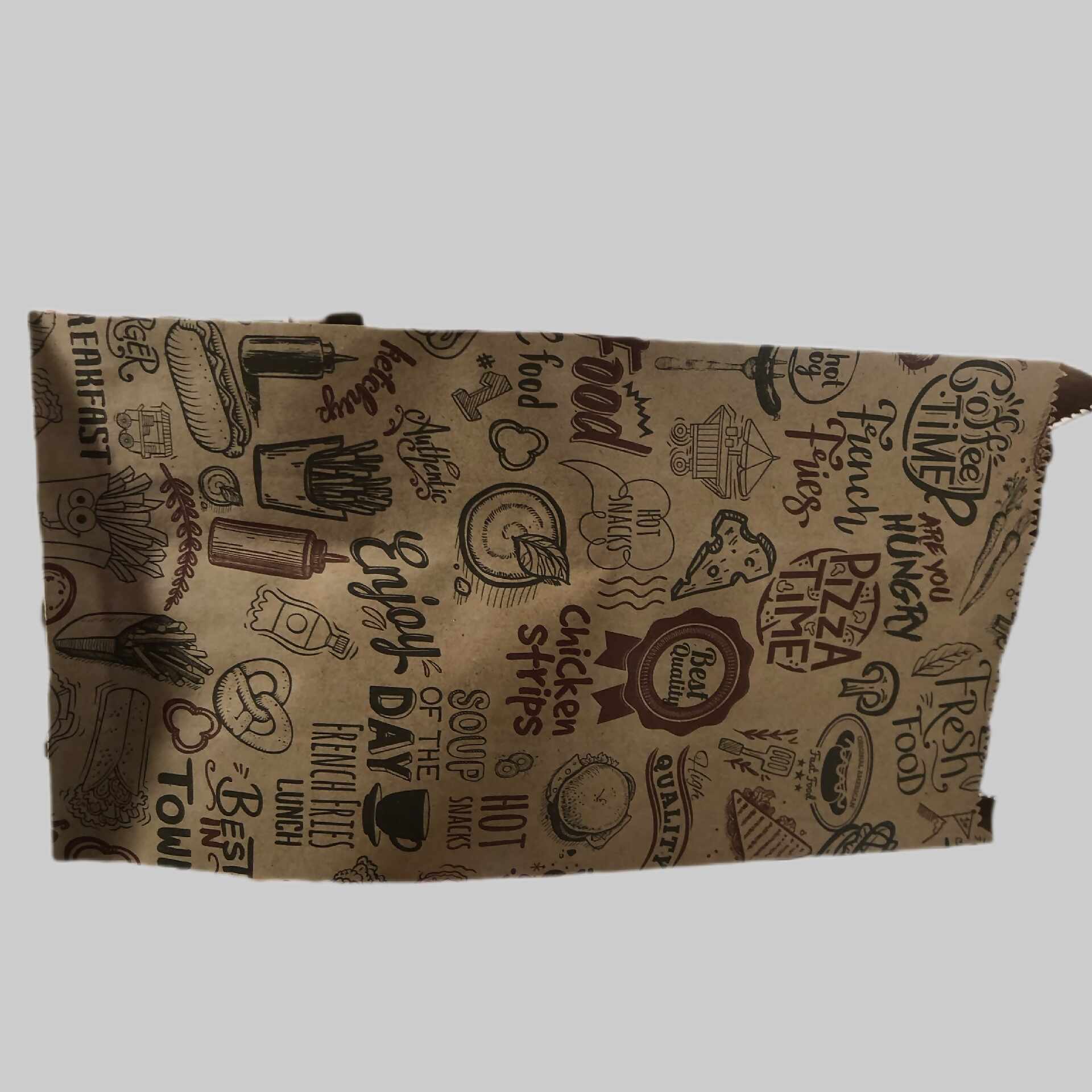 پاکت برگر کرافت