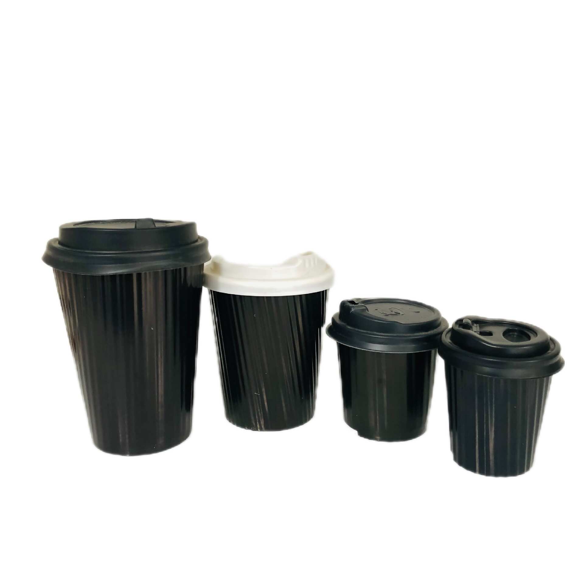 لیوان دوجداره کرکره مشکی