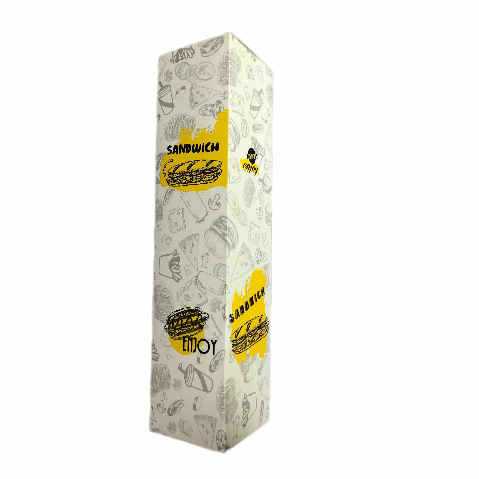 جعبه ساندویچ درب از بالا